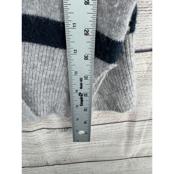 Madewell Kent Merino Wool Alpaca Open Front Cardigan Sweater Womens Small Gray - Picture 9 of 9